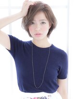 ティーノ(TINO by ganesha)&nbsp;丸みのあるフォルムで女性らしいショート