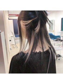 ボックスミコ(Box mico.) インナーセクションカラーでアレンジが可愛くなる！！