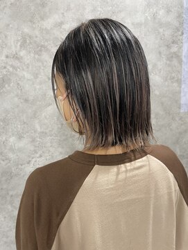 コーパル(copal) ショート伸ばしかけボブ・ハイライトで飽きないデザインカラー