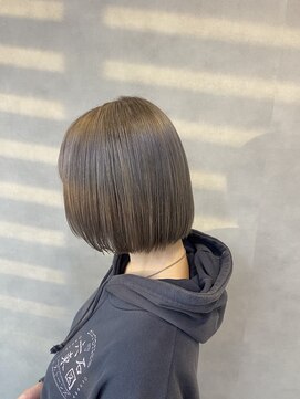 ボー ベル(Beau Belle) #ボブ#切っぱなしボブ#ミニボブ#あのちゃん#ダブルカラー