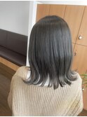 ブリーチ無し☆透明感カラー