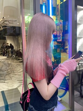 ゼスト 八王子店(ZEST) ピンクカラー/ハイトーンカラー/【永尾しおり】