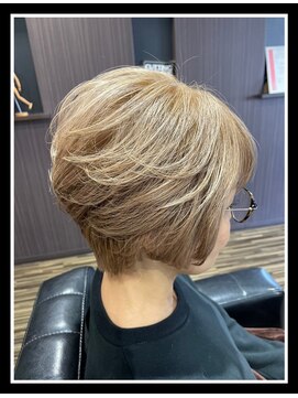 リレーションヘアーデザイン(Relation hair design) ベージュブロンド