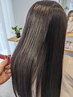 【プレミアム処方】　カット ＋  高濃度水素ケアストレート
