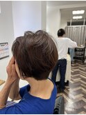 [ヘアークラフトサン] 大人女性におすすめ◎ふんわりショ-トボブ