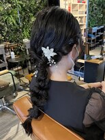 インデペンデンス(independence)&nbsp;編み下ろしヘアセット