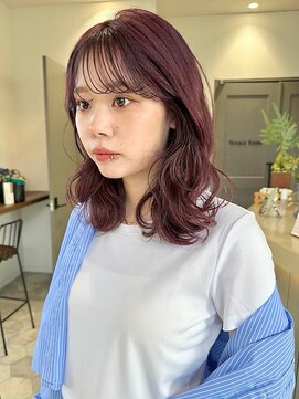 ファルファラ(farfara) 【farfara】ゆるふわピンクベージュ(問屋町テラス)大島結衣