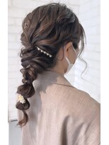 ルノン フィージュ(LUNON fieju)&nbsp;あみおろしヘア/お呼ばれヘア/ヘアアレンジ