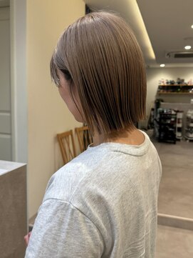 ココ なかもず店(COCO) レイヤーカット/ボブ/髪質改善/小顔/ココアベージュ