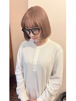 ロチカバイドールヘアー 心斎橋(Rotika by Doll hair) milk tea beige