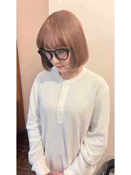 ロチカバイドールヘアー 心斎橋(Rotika by Doll hair) milk tea beige