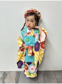 【新潟／古町】七五三ヘア　3歳ヘアセット