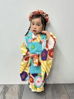 ヨロ(YORO)&nbsp;【新潟／古町】七五三ヘア　3歳ヘアセット