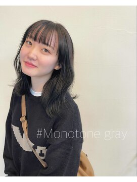 レゴリスヘアークリエイティブブランド(Regolith hair creative brand) モノトーングレイ/レイヤーカット