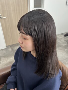 グッディ 倉敷笹沖店(GOOD-DAY) 髪質改善×ダークブラウン