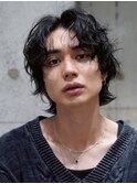 ［salonLyla］無造作セクシーグランジツイスパミディアム　men's