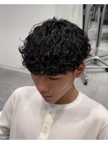 オーシャントーキョー 仙台(OCEAN TOKYO)&nbsp;波巻きプードルマッシュ刈り上げツーブロック