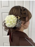 成人式前撮り×ヘアセット
