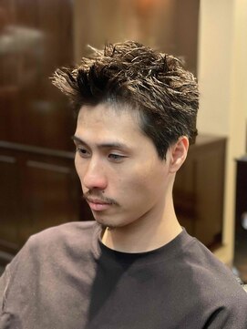 ザバーバー 渋谷(THE BARBER) スパイキーラフショート