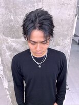 メンズサロン キング 梅田店(Men’s salon K!ng)&nbsp;波巻きツイストスパイラルパーマ/フェザーパーマ/眉毛