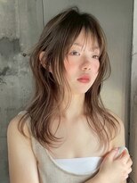 ウェイビーズ(WAVY'S)&nbsp;xカット/ホワイトグレージュ/レイヤーカット/チェリーブラウン