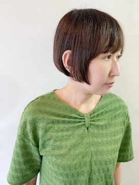 ラトリエコンタン(L´atelier Content) 【LatelierContent asuka】コンパクトボブ/ナチュラル矯正