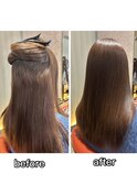 髪質改善ストレート