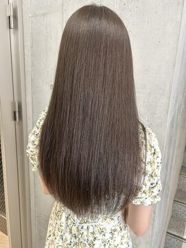 ルノン(LUNON) 暗めカラーグランマッシュデザインカラーフェイスフレーミング