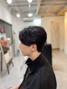 メンズカット バイ ソイクフ(メンズカット by SOY-KUFU) 20代30代40代◎センターパート韓国スタイル