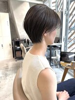 ミィ 浦和(mee) 透明感カラー ボブ 前髪 ショート カラー ブリーチ&ダブルカラー