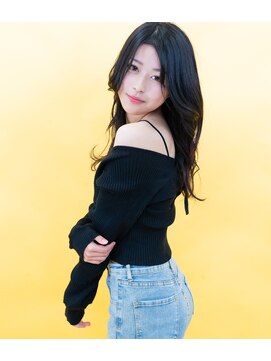 アンアートソーホー(an art soho) セミロング×顔まわりレイヤー