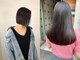 ティムヘアー(tim hair)の写真/「縮毛矯正って量すけませんよね？」いえ、tim hairでは、どちらも叶えることができます！
