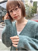 ココアベージュ/クラゲヘアー/オリーブグレー