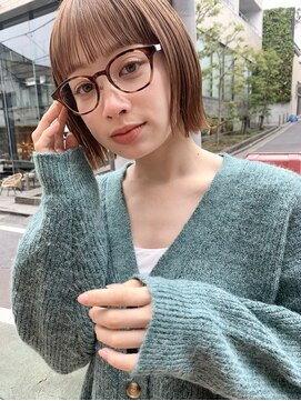 サンド 大阪梅田(sand) ココアベージュ/クラゲヘアー/オリーブグレー