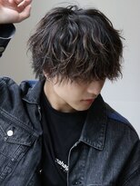 ルーシー 渋谷(LUCEY) ツイストスパイラルパーマ波巻きパーマシャドウパーマメンズ