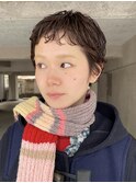 癖毛風パーマ/ショートパーマ/ニュアンスパーマ/フレンチ