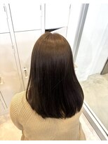 ナビ 船橋駅(nabi)&nbsp;ブリーチなしでつくるオリーブブラウンカラー