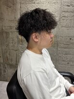 ニアウ 太田店(Niau)&nbsp;刈り上げセンターパート/波巻きツイストスパイラル/太田