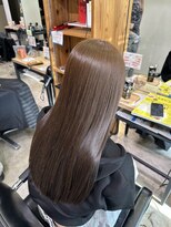 ダスティ 豊科駅前店(Dasty)&nbsp;ブリーチなしでできるオリーブベージュ