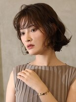 アース 焼津店(HAIR&MAKE EARTH)&nbsp;大人ショート×チョコレートブラウン