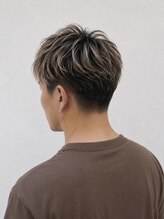 ウル(ulu) 名東区 メンズヘア メンズカット メンズ白髪ぼかし