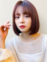 カーサ バイ ハミュウ たまプラーザ(CASA by Humium) 大人可愛いナチュラルショートボブ/似合わせ/春カラーで艶めく