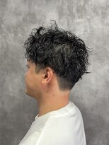 スピン 本八幡(SPIN) MEN’S HAIR/サーフカール/刈り上げセンターパート/本八幡