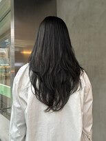 スタンド(stand)&nbsp;レイヤーカット/顔まわりレイヤー/オリーブカラー/透明感カラー