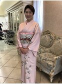 落ち着いた感じのアップ