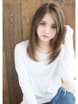 エル(LE)&nbsp;《LE》ひし形シルエットグレージュエアリーショート