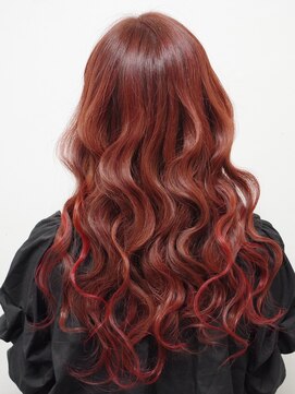 ヘアアンドメイク ゼン ヨコハマ(Hair&Make ZEN YOKOHAMA) ボルドー&チェリー 同系色マリアージュ♪Hair&Make ZEN