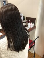 アッドランプ ヘアー 則武店(add Lamp hair) ウエディング前のスーパーツヤツヤカラー