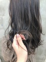 エトネ ヘアーサロン 仙台駅前(eTONe hair salon) 《eTONe》ロング × コバルトブルー