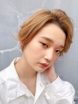 バズ(BUZZ) ハイトーンかきあげショート